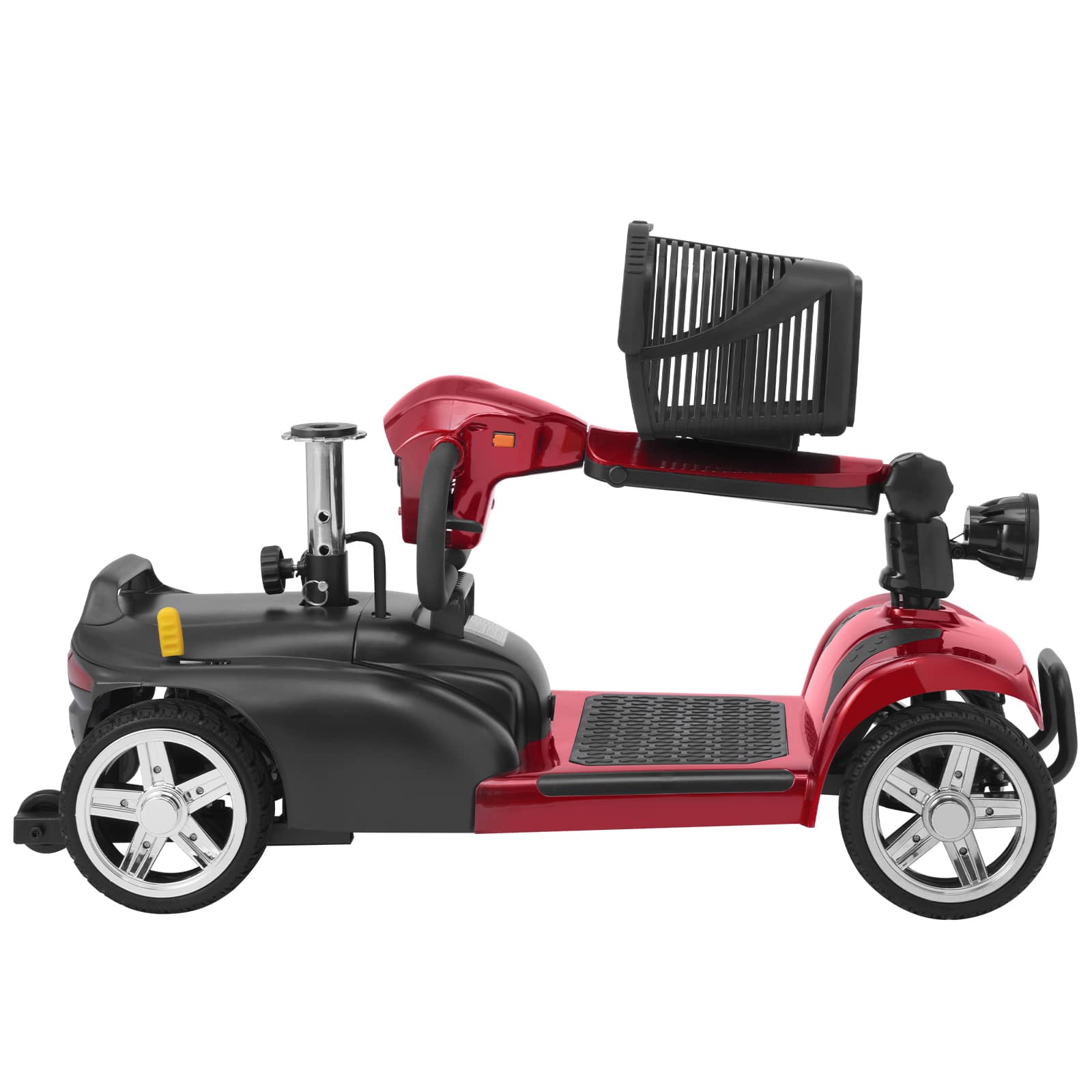 Ecomobi™ MS02 4-Wheel Mobility Scooter for Seniors – Lightweight & Compact, Up to 15 Mi Range