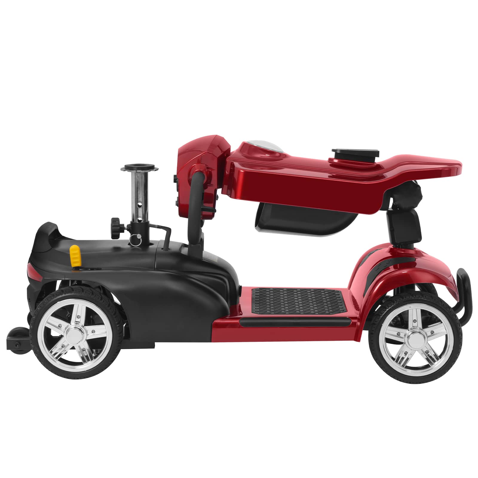 Ecomobi™ MS02 Pro Foldable Mobility Scooter for Seniors – 30-Mile Range | Multi-Storage Design